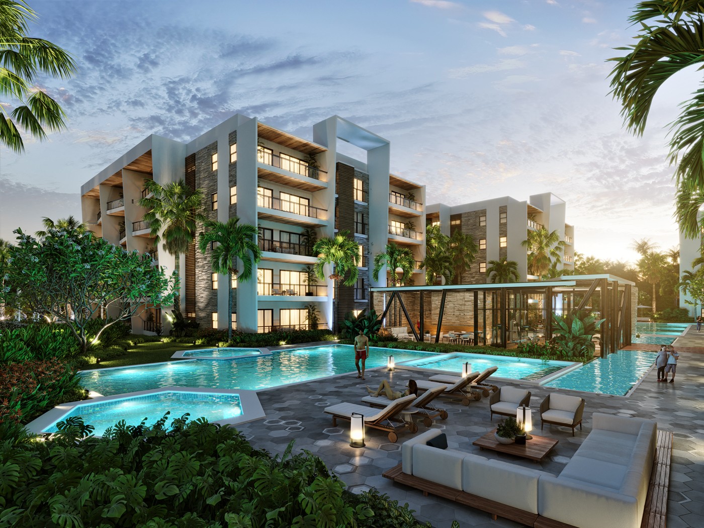 apartamentos - Proyecto de 5 Torres en Vista Cana Punta Cana
