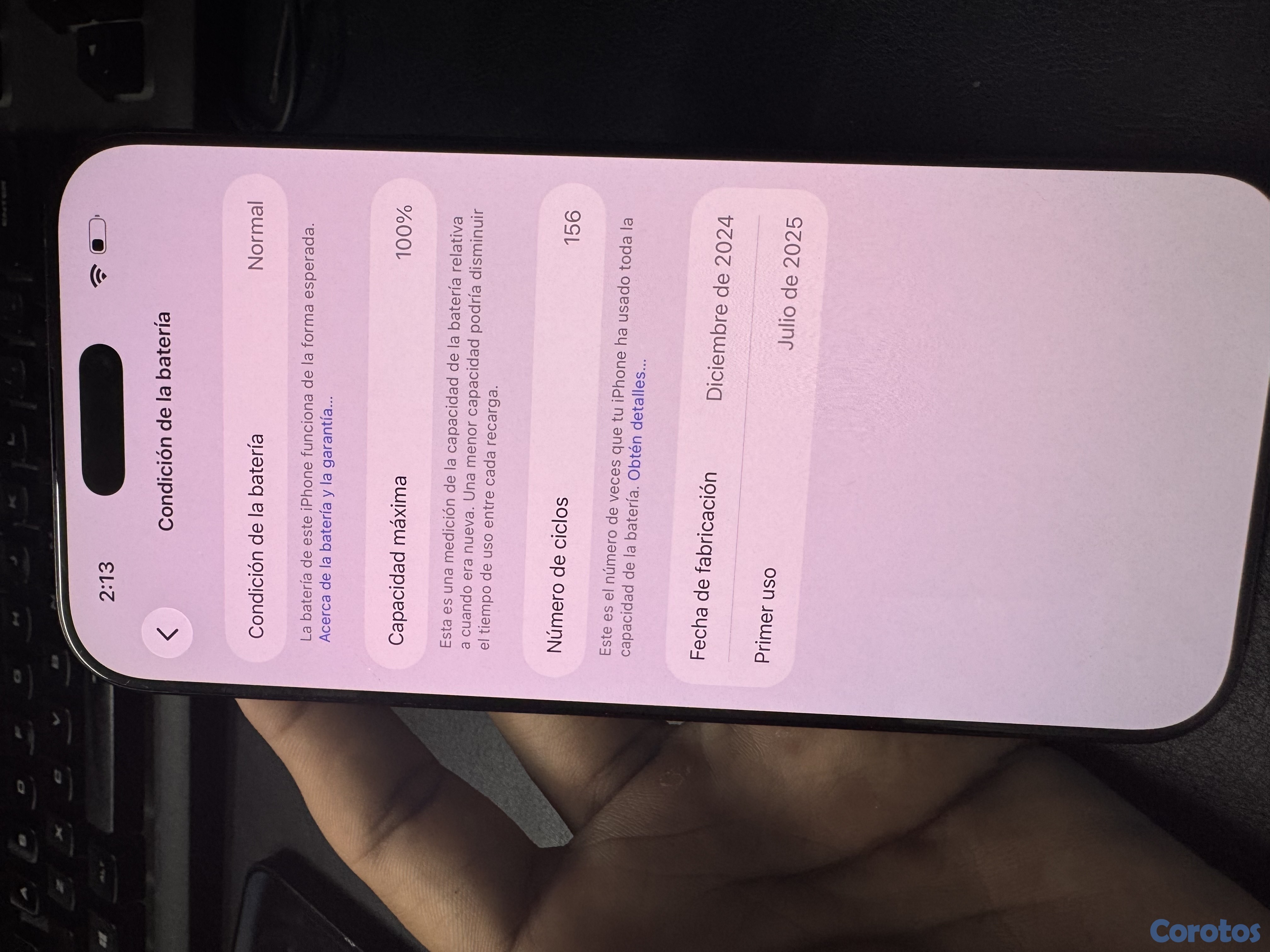 celulares y tabletas - iPhone 16 pro Max 256gb desbloqueado  3