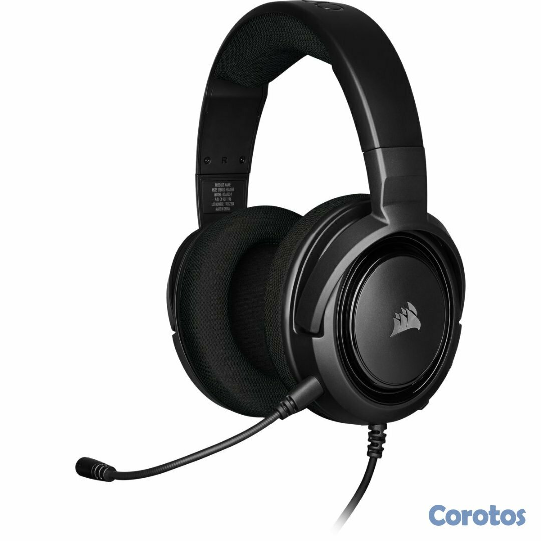 computadoras y laptops - AUDIFONO CON MICROFONO CORSAIR HS35, GAMING, ESTEREO, MICROFONO DESMONTABLE 2
