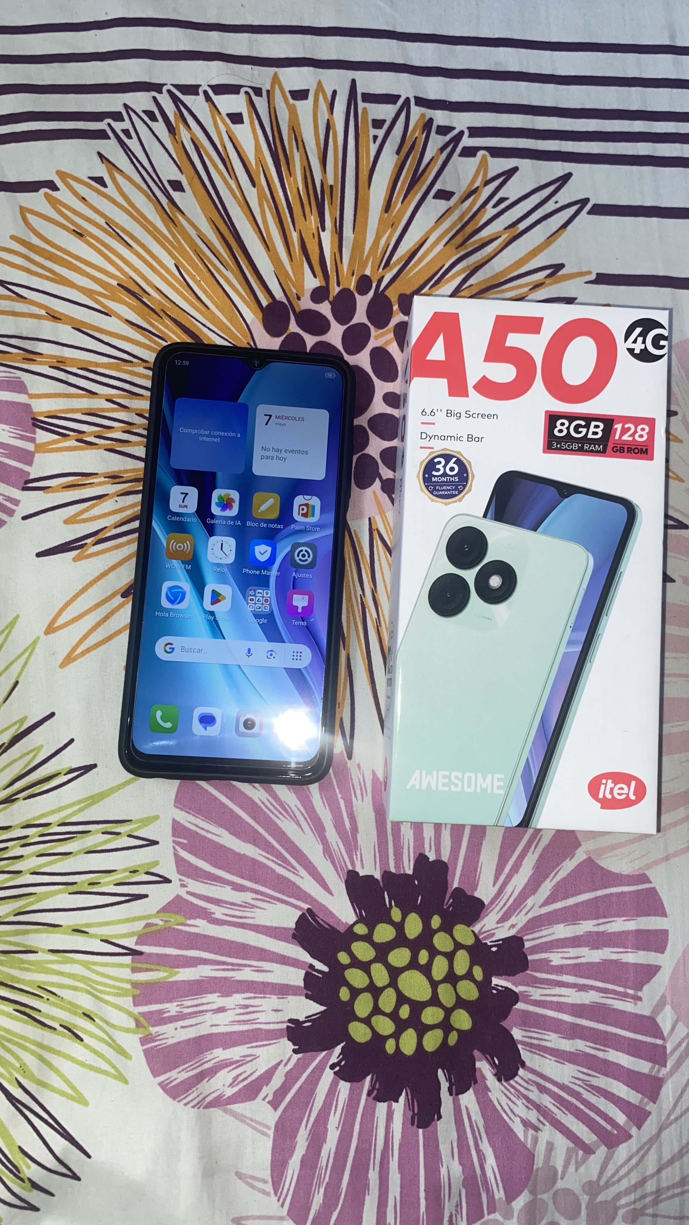 celulares y tabletas - Vendo Itel A 50 128 GB 8 GB RAM 3