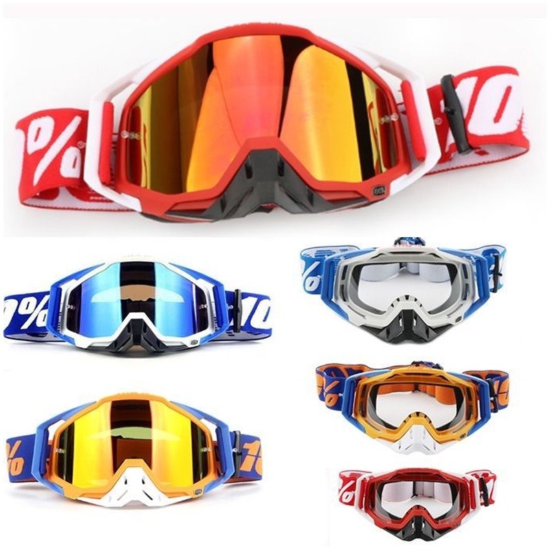 bicicletas y accesorios - Lentes motocross 100% ciclismo gafas de casco cross racecraft enduro 3