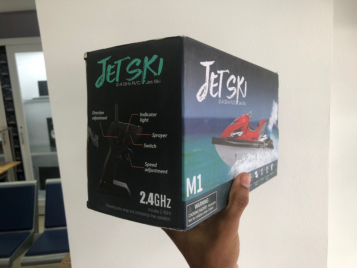 juguetes - Jetski a Cotrol Remoto 2,4 GHz RC Jet Ski M1  2