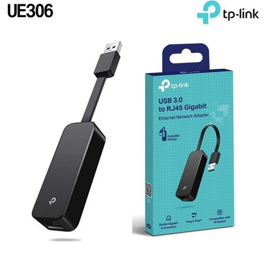 computadoras y laptops - Adaptador de red USB 3.0 a RJ45 Gigabit EthernetUE306 0