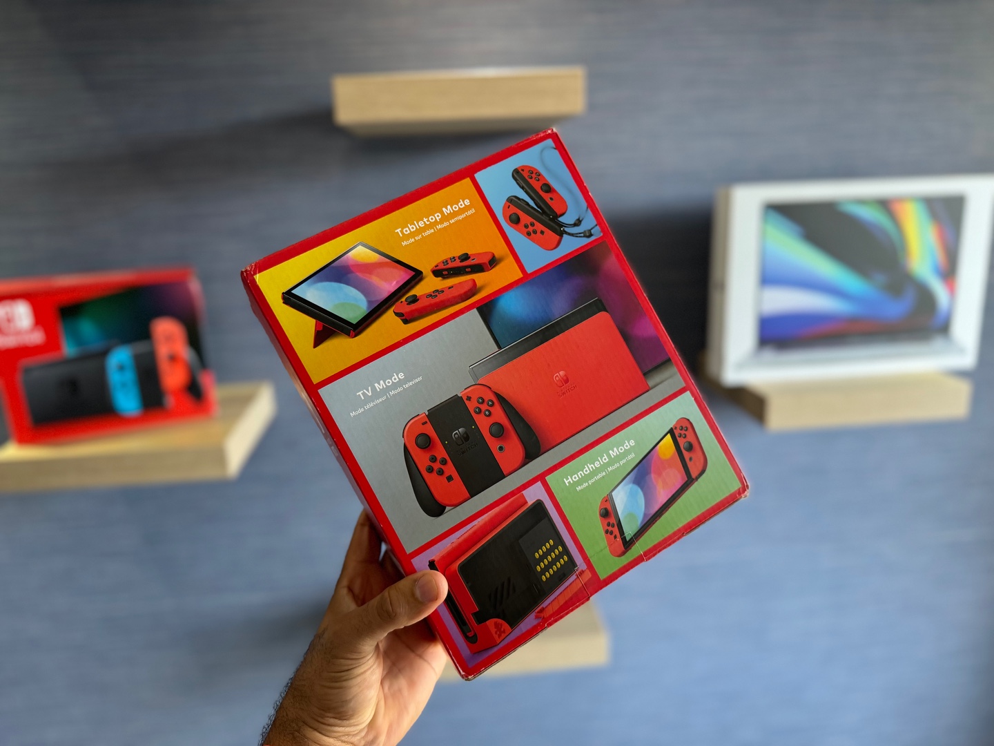 consolas y videojuegos - Nintendo Switch OLED Edición Especial Mario Bros Nuevo RD$ 19,500 NEG 1