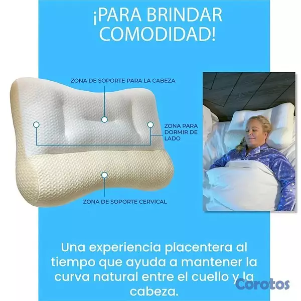muebles y colchones - Almohada ergonómica cervical Ergo Pillow  4