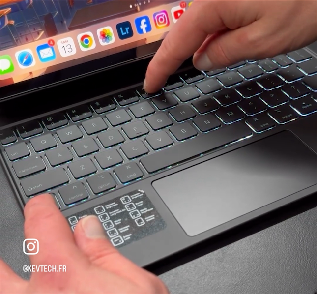 accesorios para electronica - Teclado Magic Keyboard Typecase iPad Pro 12.9”  5