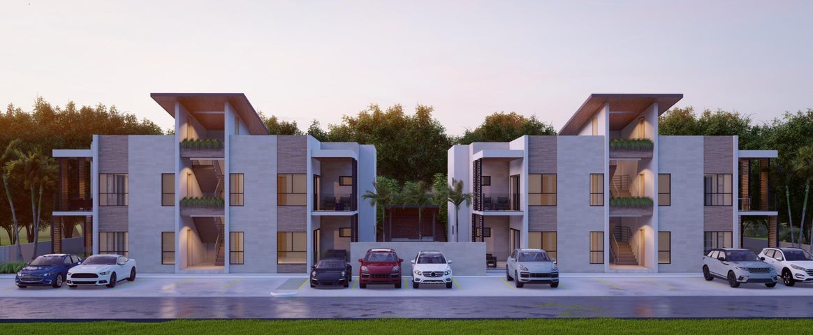 apartamentos - Proyecto en venta Punta Cana  #24-1468  dos dormitorios, piscina, seguridad. 1