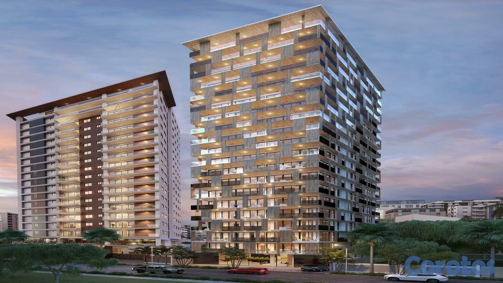 apartamentos - TORRE DE LUJO EN ENSANCHE NACO, EN-06. 1