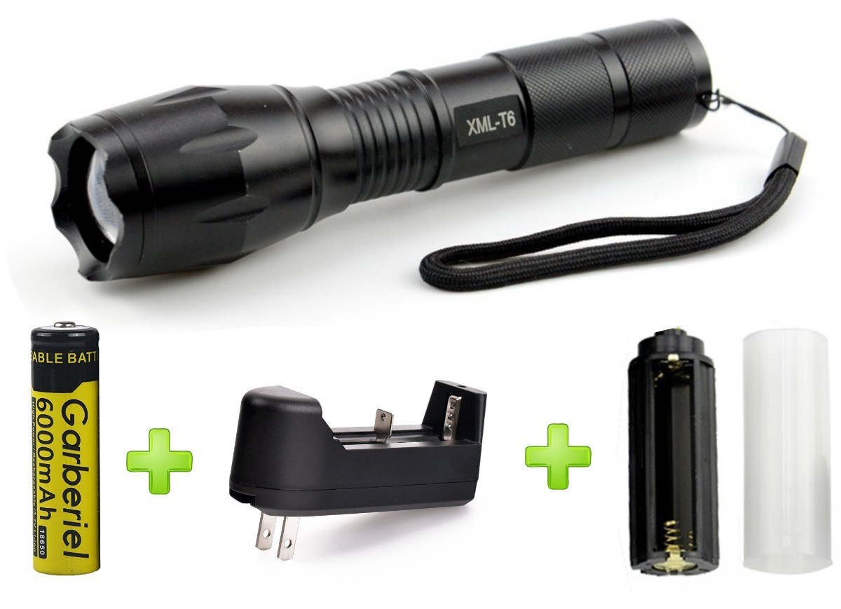accesorios para electronica - Linterna FOCO Led Con Bateria Recargable 54000 Lumens 1