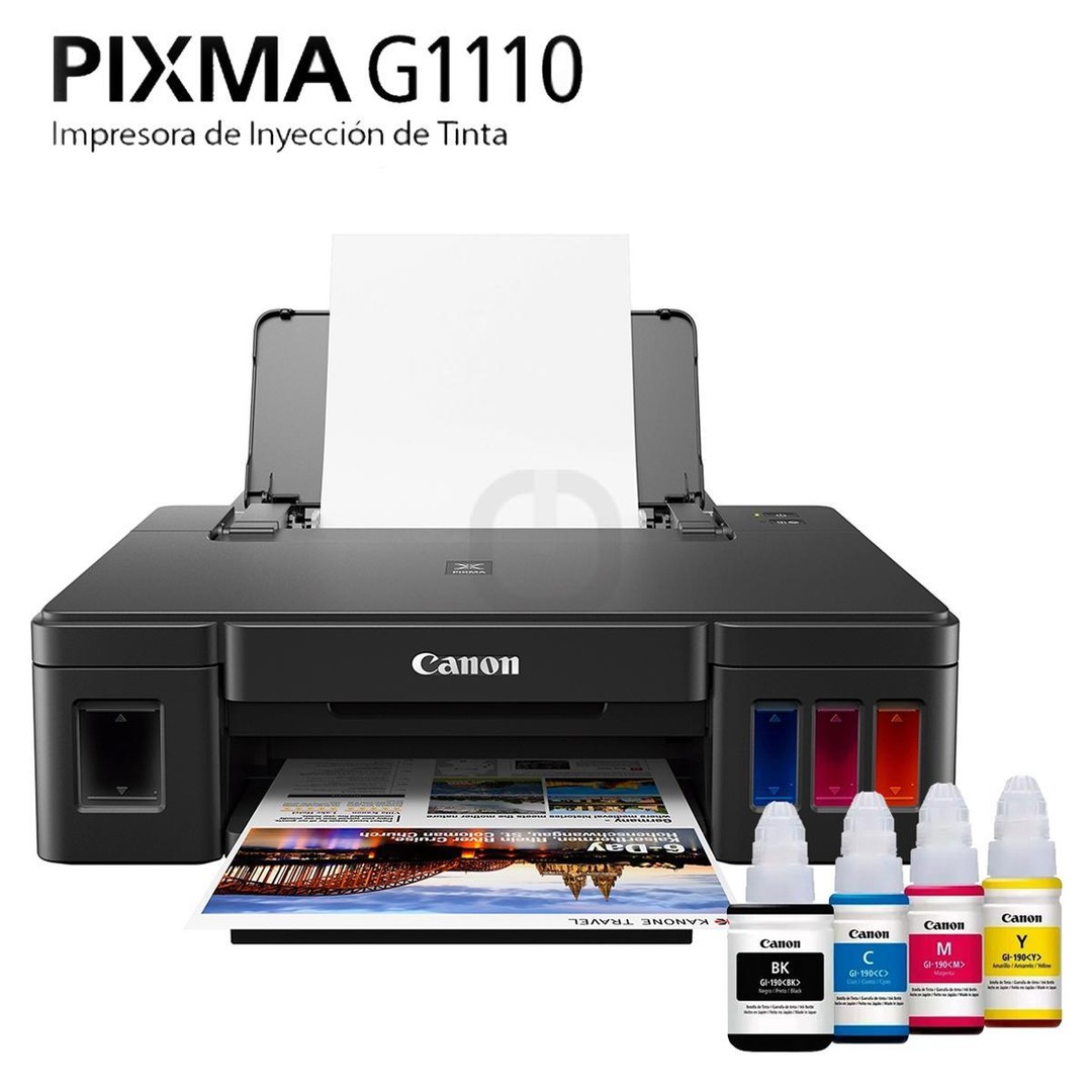 impresoras y scanners - IMPRESORA CANON G1110 ,BOTELLA DE TINTA DE FABRICA