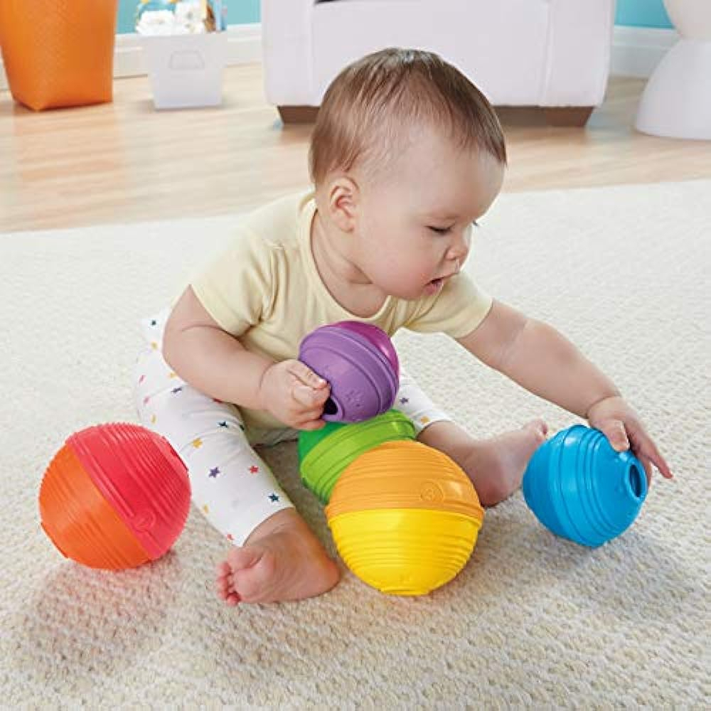 Salud y Equipamiento Médico - Fisher-price Brilliant Basics Stack - Roll Cups 4