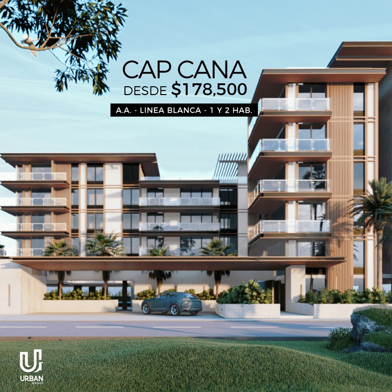 casas vacacionales y villas - Impresionantes Apartamentos en planos en Cap Cana