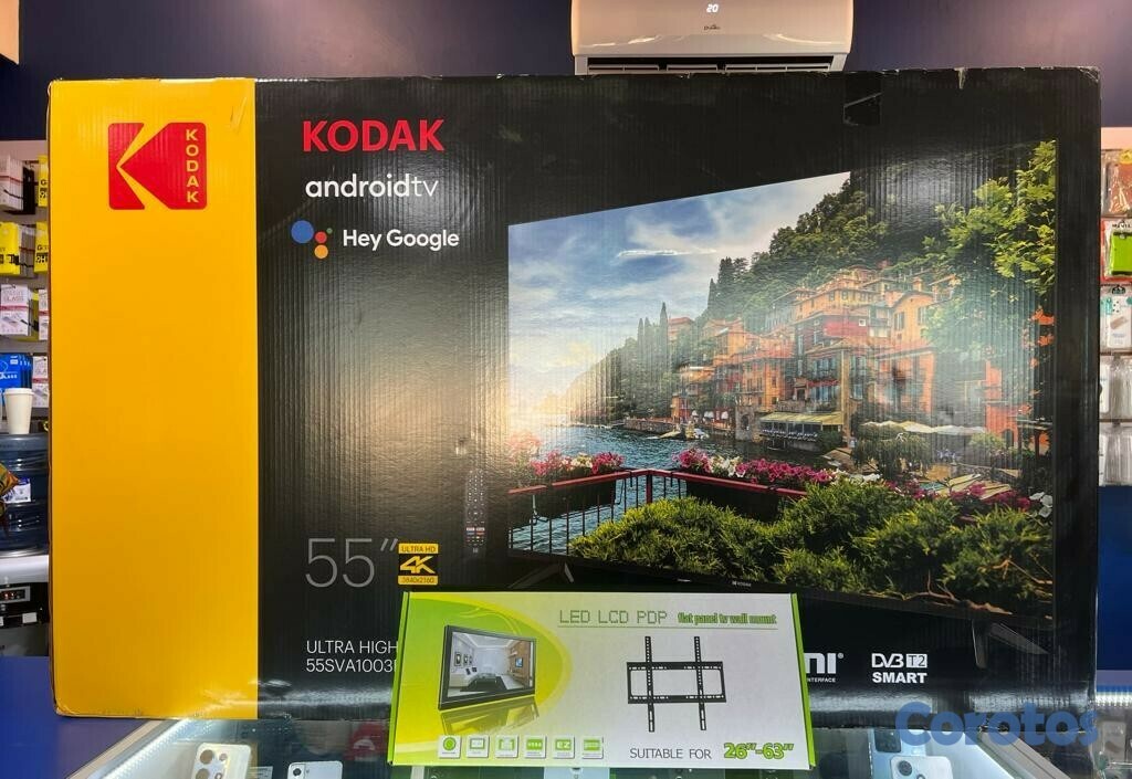 tv - SMART TV KODAK DE 55 GOOGLE TV CONTROL POR VOZ 4K
