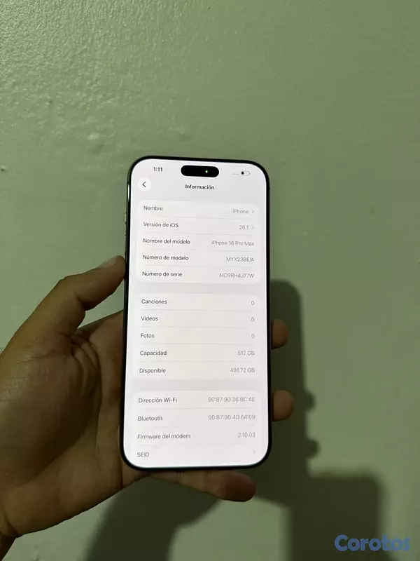 celulares y tabletas - iPhone 16 pro Max 512gb Factory  4