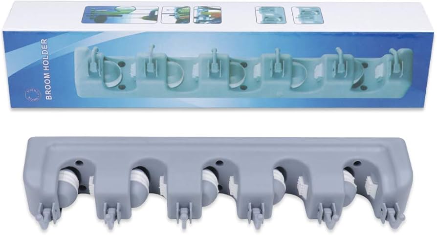 decoración y accesorios - Soporte de Pared para Escobas y Utensilios  2
