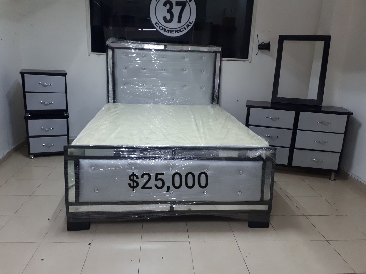muebles y colchones - Juego de Habitación con Colchon Incluido