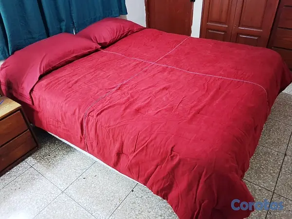 muebles y colchones - Colcha Queen/Full Reversible + 2 Fundas  4