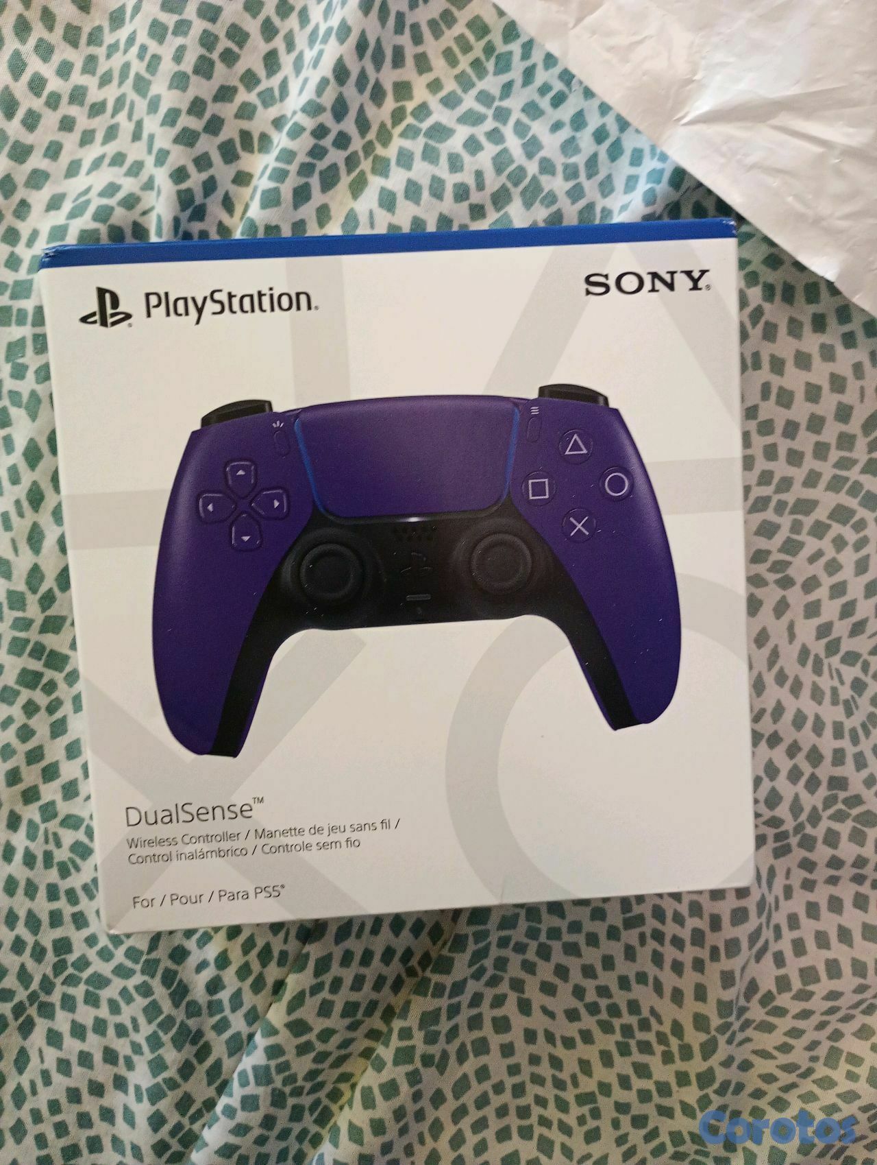 consolas y videojuegos - BARATO Y NEGOCIABLE Control PS5 Morado Tiene joysticks magnéticos instalados. 4