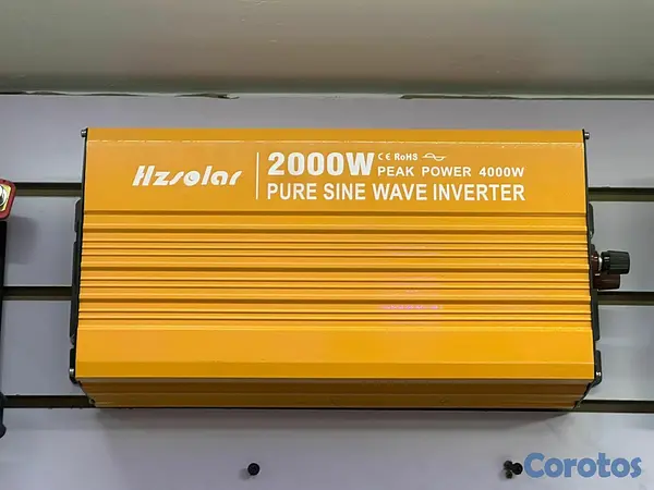 plantas e inversores - INVERSOR SINUSOIDAL DE ONDA PURA 2000W 