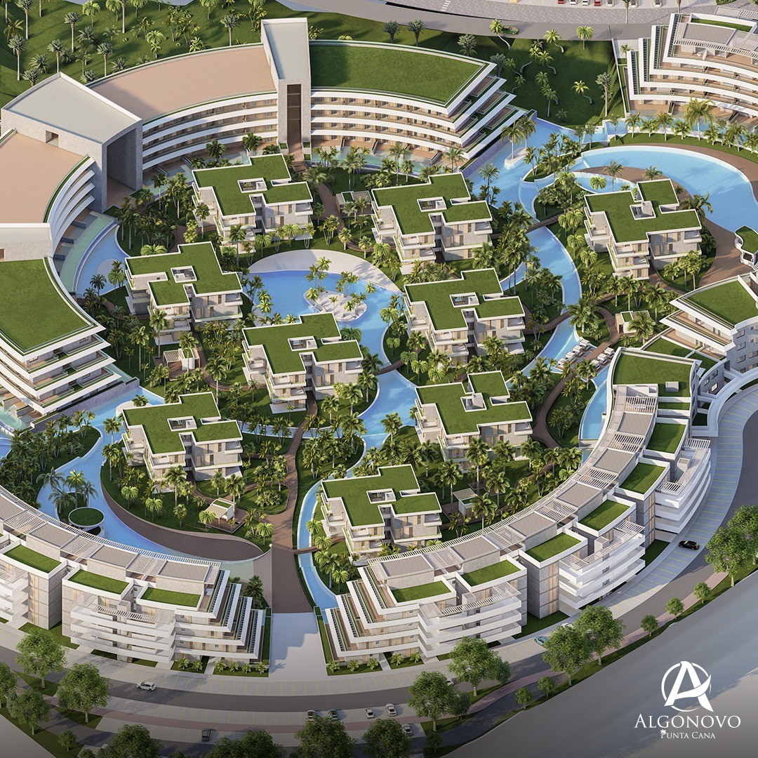 apartamentos - Innovador proyecto en Punta Cana a 1,5km de playa, 16 piscinas, anfiteatro y mas