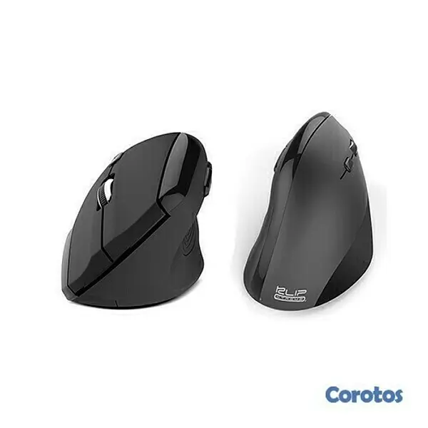 computadoras y laptops - MOUSE WIRELESS KLIPX VERTICAL, ERGONOMICO, 2.4 GHZ,800/1200/1600DPI 2