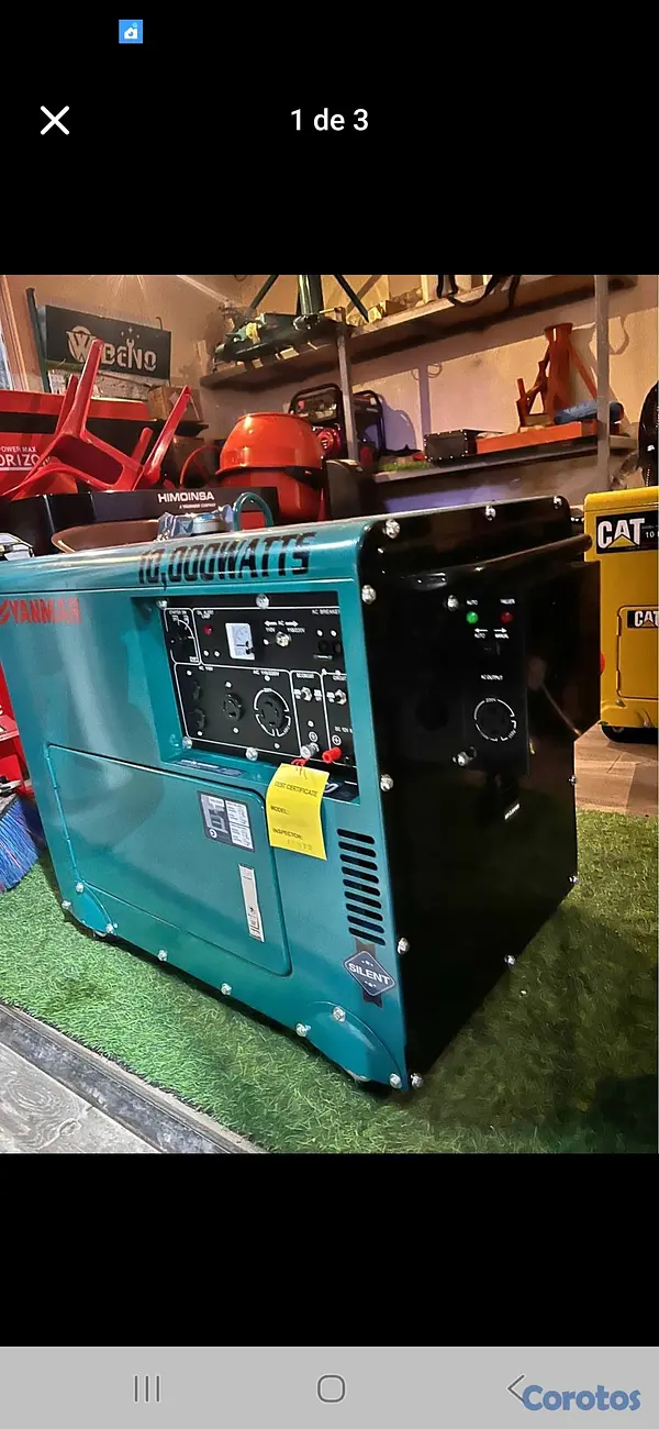 construccion e industrial - Planta eléctrica 10KW 110 200V diésel semi silenci 2
