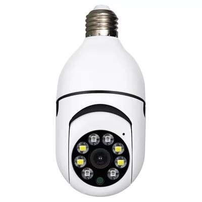 camaras y audio - Bombillo, bombillo cámara conectable al wifi, internet, camara, camara seguridad 2