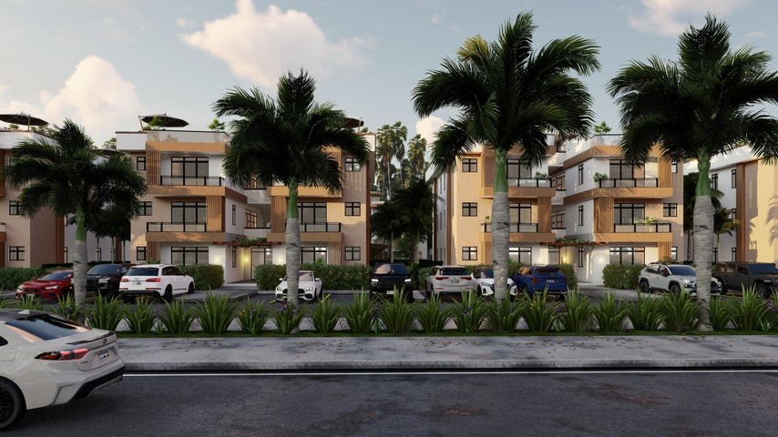 apartamentos - Proyecto en venta Punta Cana  #24-895 un dormitorio, piscina, gimnasio.
 4