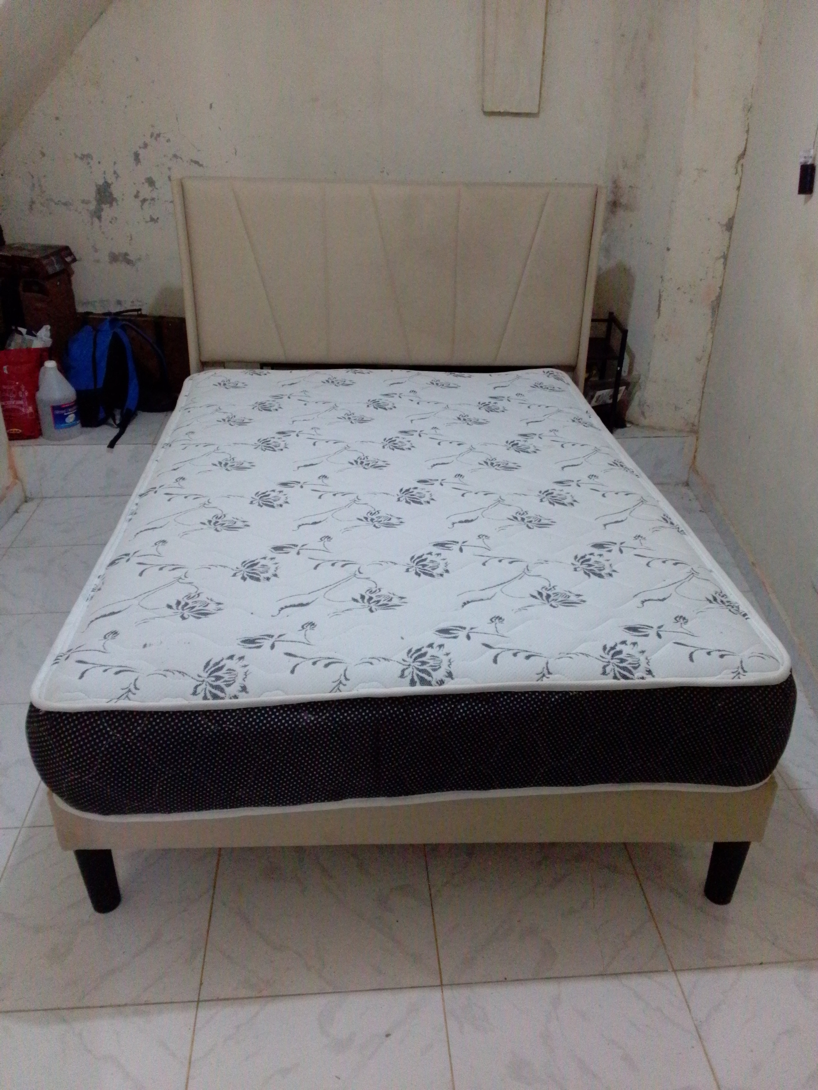 muebles y colchones - base de Cama completa con Colchón  2