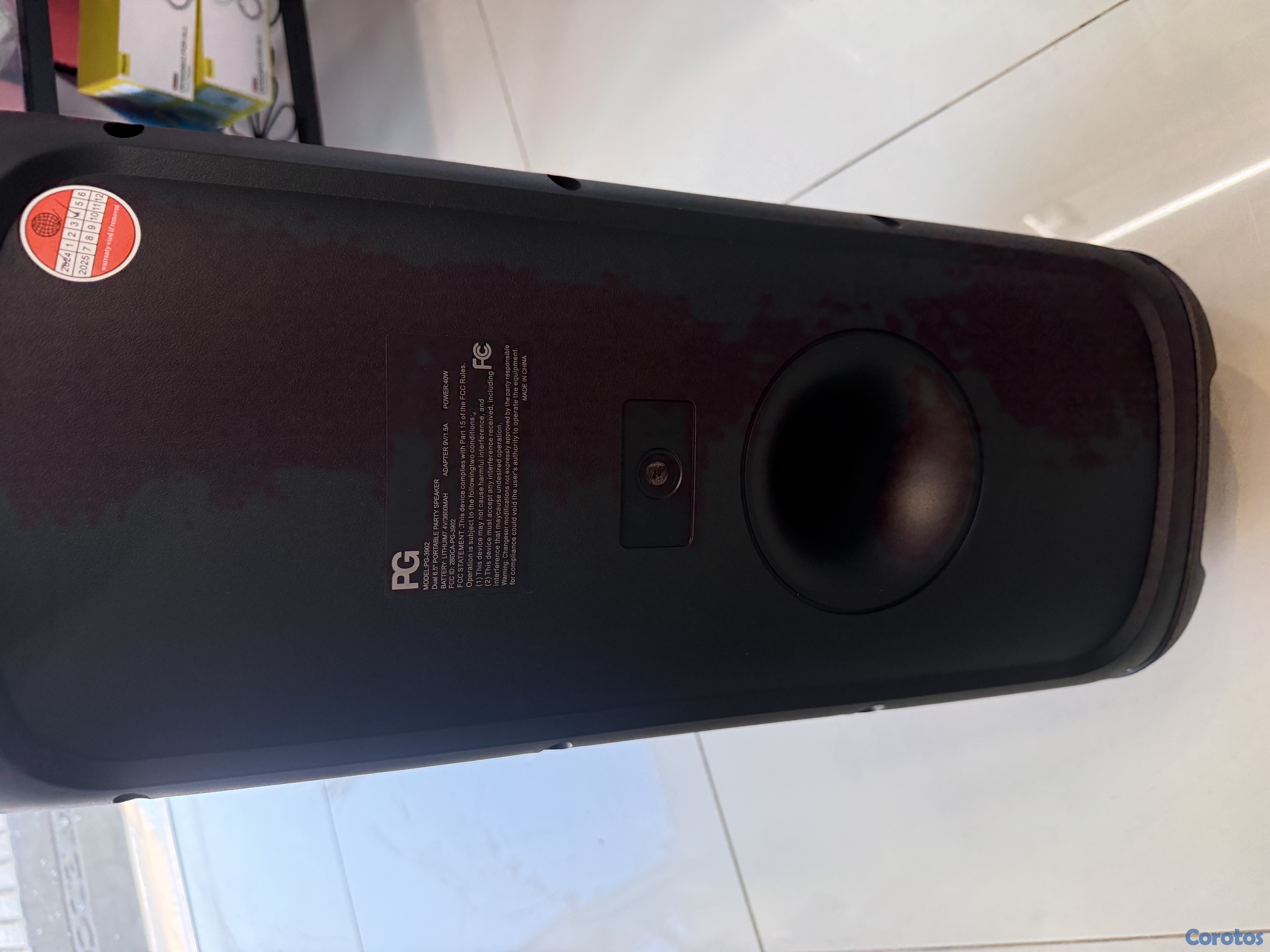 camaras y audio - Bocina PG Nueva 4