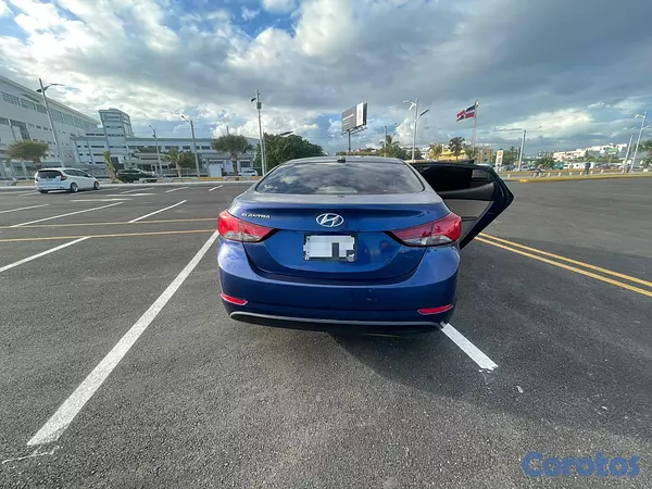 carros - Hyunday Elantra 2016 Azul 8