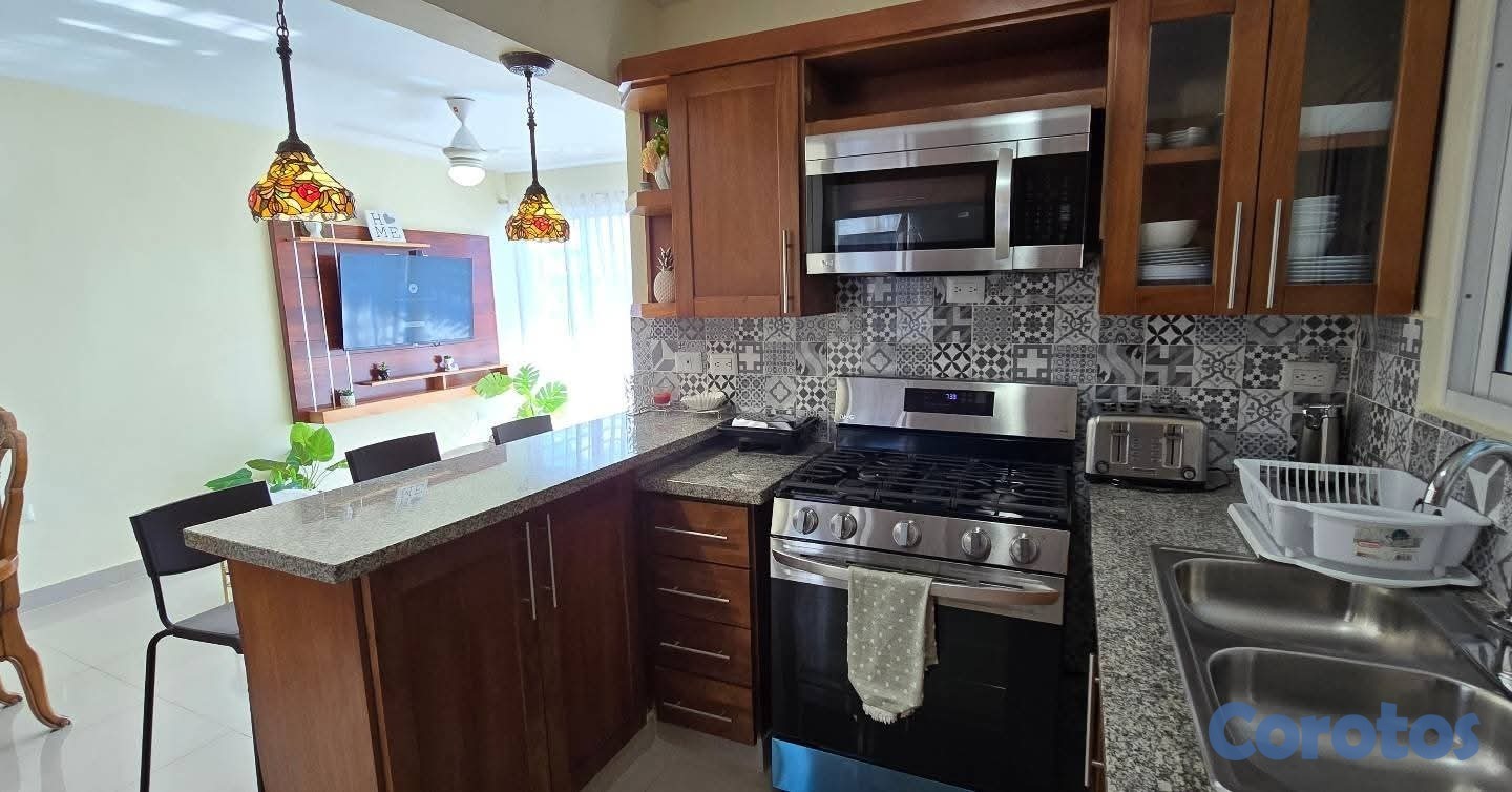 apartamentos - 6to piso amueblado Airbnb en villa olga con piscina y seguridad 24h  6