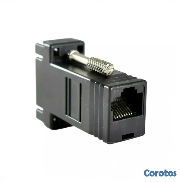 otros electronicos - Adaptador extensor VGA sobre cable CAT5/CAT6/RJ45 2