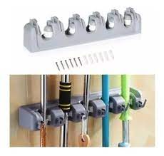 decoración y accesorios - Soporte de Pared para Escobas y Utensilios  3