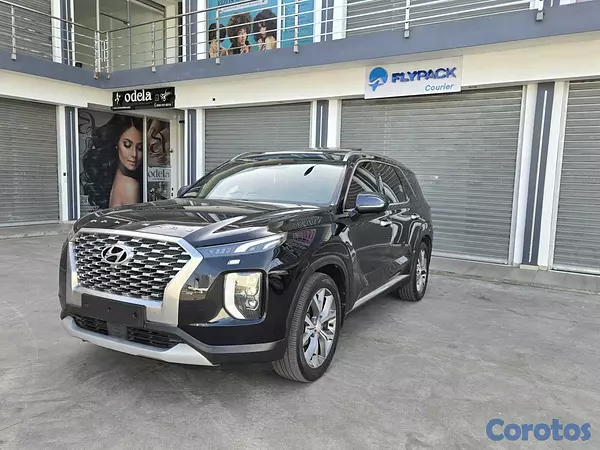 jeepetas y camionetas - HYUNDAI PALISADE 2019 NEGRO GASOLINA 10