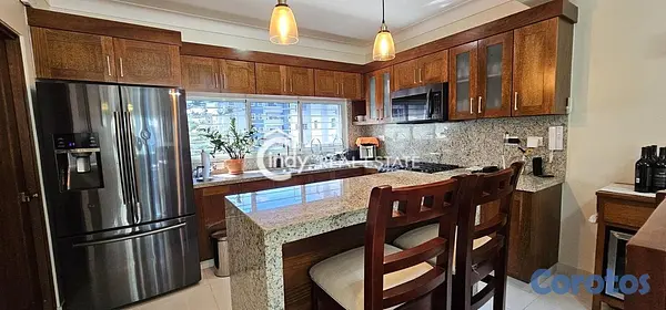 apartamentos - Apartamento Amueblado en Renta, 130 M2, 3 Habitaci 6