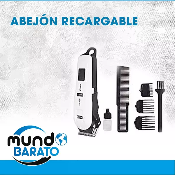 salud y belleza - Abejon Waer Grande INALAMBRICO Profesional Con Accesorios Recargable 2