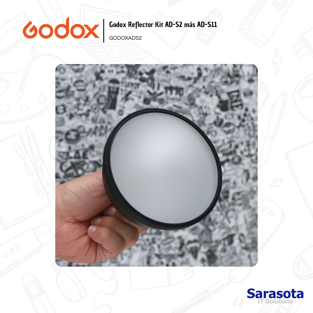 accesorios para electronica - Godox Reflector Kit AD-S2 más AD-S11 para AD200Pro 2