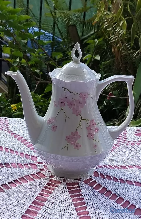 arte y antigüedades - Cafeteras Europeas Porcelana en ofertas. 5