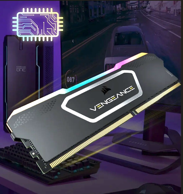 computadoras y laptops - Corsair Vengeance RGB SL DDR5 – 32GB (2x16GB) 6000 1