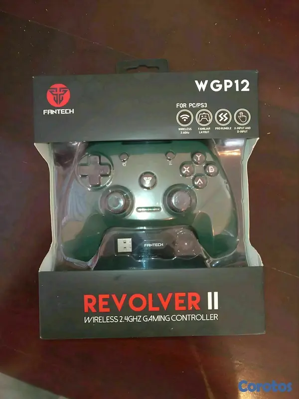 consolas y videojuegos - Control Gamer Fantech WGP12 Revolver II – Como nuevo. 2