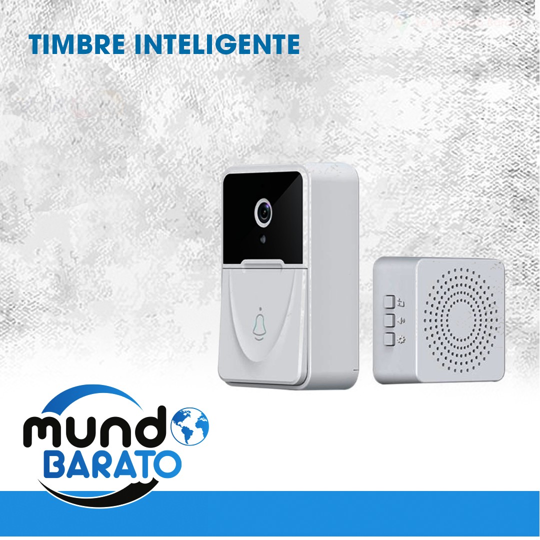 otros electronicos - TIMBRE INTELIGENTE CON CAMARA WIFI PERFECTO PARA MONITOREAR TU CASA 0