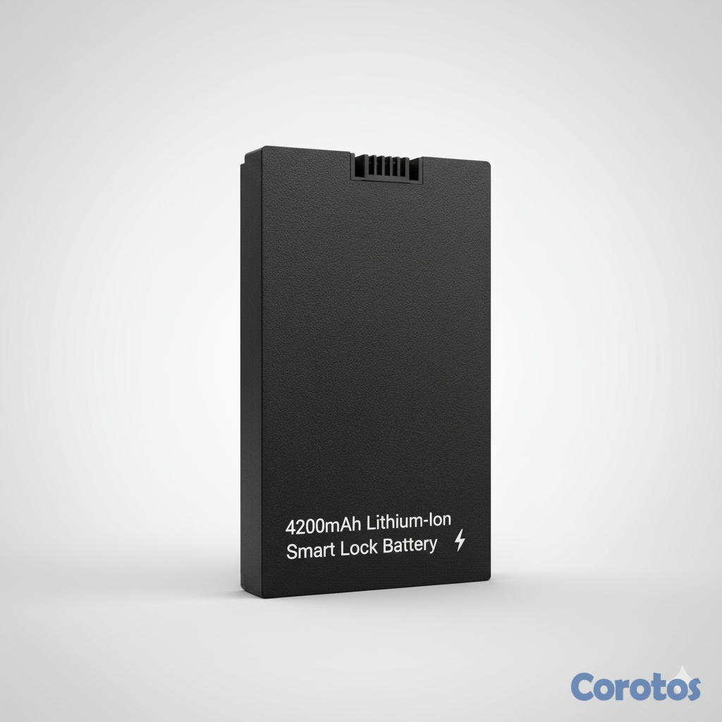 otros electronicos - BATERIA PARA CERRADURA C+C-P-P+ 1