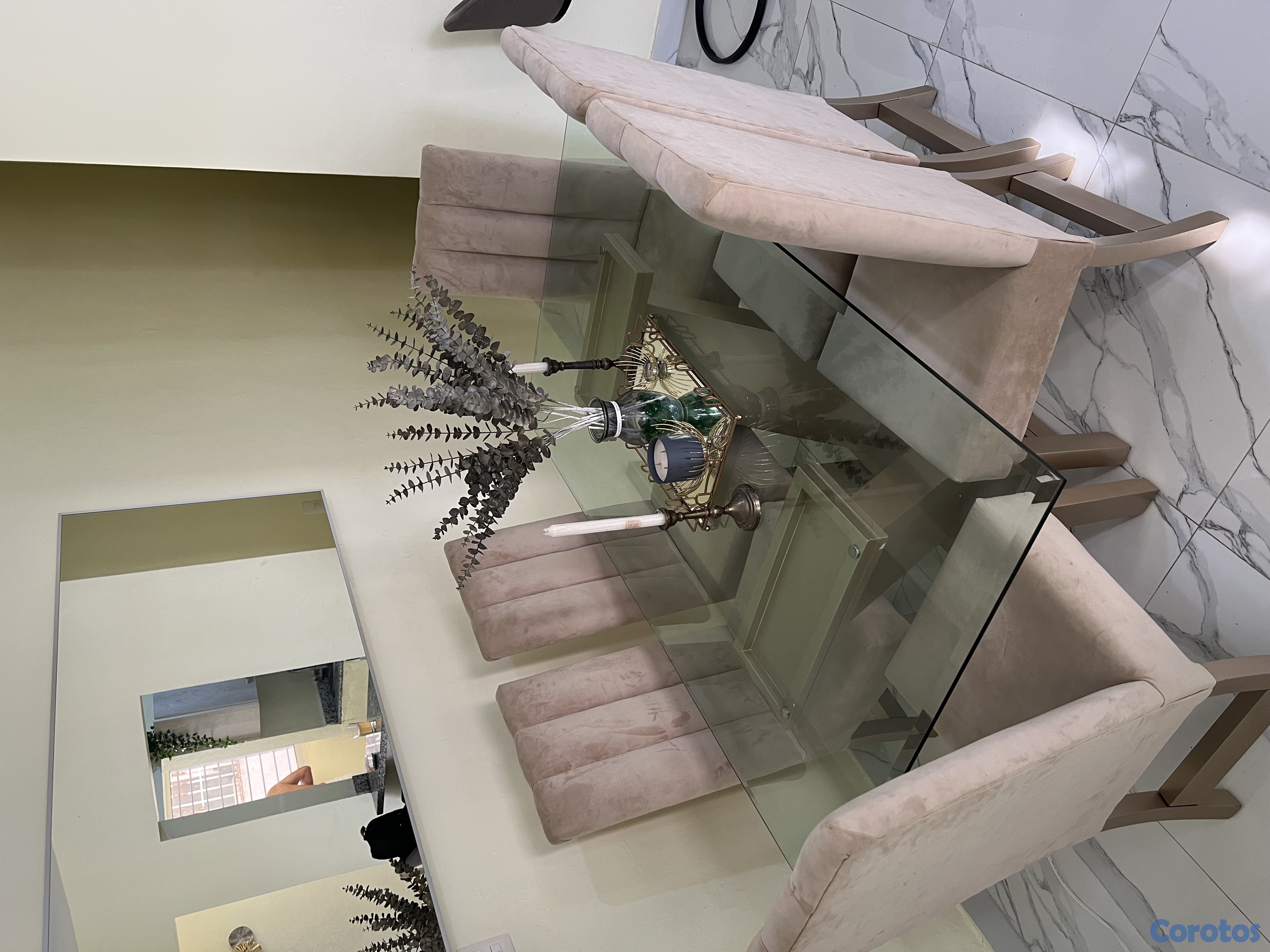 muebles y colchones - Comedor 6 sillas  1