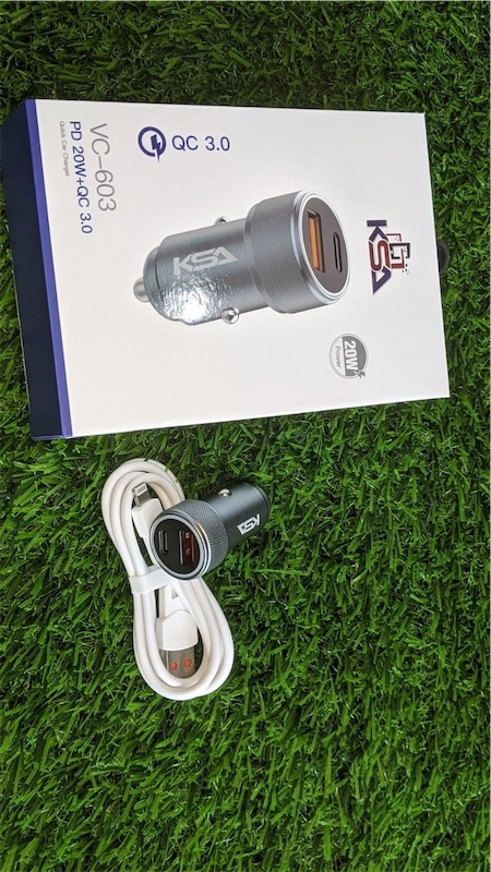 accesorios para electronica - Cargador para vehículos 🚗 C a Lightning usb 4