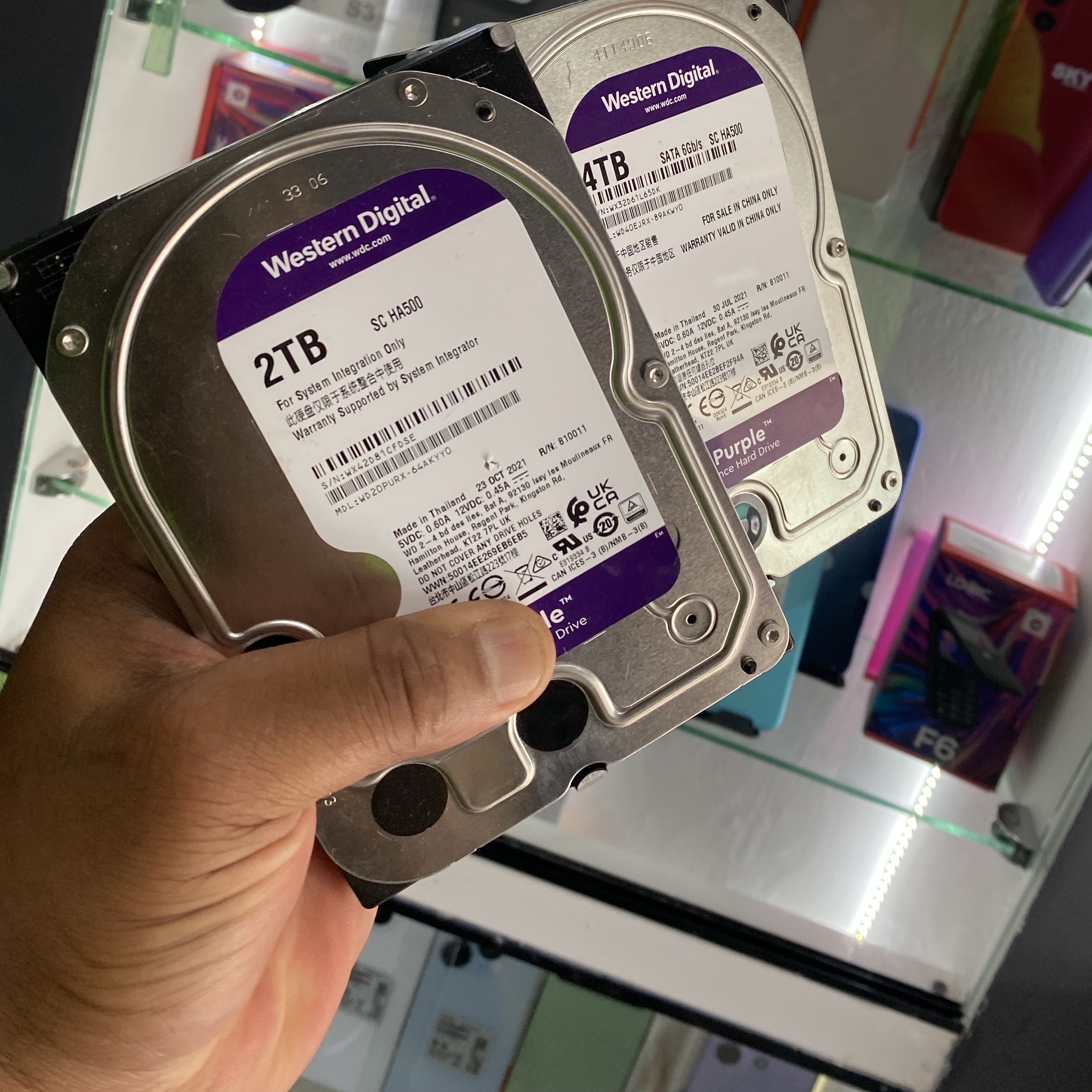 computadoras y laptops - WD purpura 2TB 3TB 4TB  1