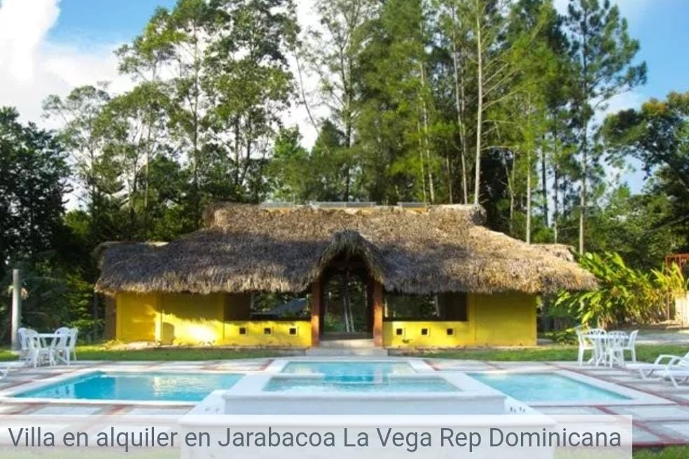 casas vacacionales y villas - Villa en alquiler en Jarabacoa La Vega Rep Dominicana