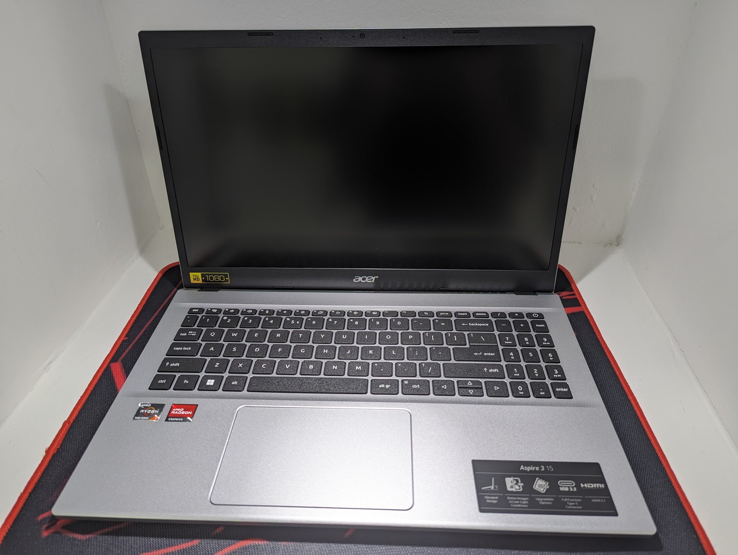 computadoras y laptops - Laptop Acer Aspire 3 A315-44P-R7H6/R7-5700U/16GB DDR4/ 512GB SSD/15.6" FHD 