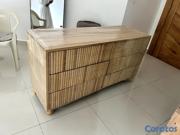 muebles y colchones - Gavetero Roble Boliviano Size Queen 5