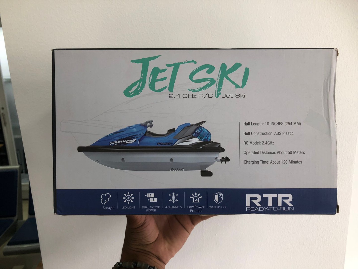 juguetes - Jetski a Cotrol Remoto 2,4 GHz RC Jet Ski M1  4